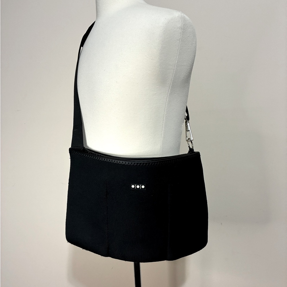 Shootsac Camera Lens Black Crossbody Shoulder Bag With Adjustable Strap